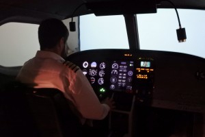 Instrumental rating flight simulator